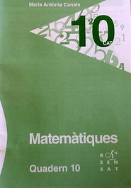 Matemàtiques. Quadern 10, Maria Antònia Canals - ASOCIACIO MESTRES ROSA SENSAT