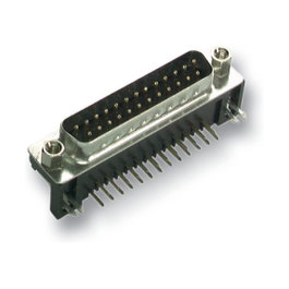 EFB Elektronik Conector DSub 9.4 mm 90° Negro E-DS 09A KG-T1