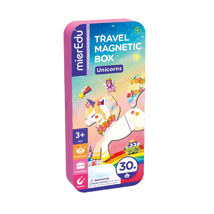 Mieredu ME0885 Puzle Magnético Cuentos y Fantasía Unicornios +3 Años Desarrollo Imaginación y Coordinación