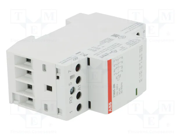 ABB ESB25-31N-06 Contactor de 4 Polos Blanco