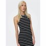 Vestido Only Onlbelfast Stripe Negro