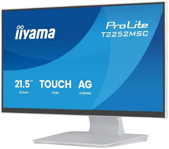 iiyama ProLite T2252MSC-W2AG Monitor Táctil 21.5 pulg Full HD IPS Blanco iiyama ProLite T2252MSC-W2AG Monitor Táctil 21.5 pulg Full HD IPS Blanco