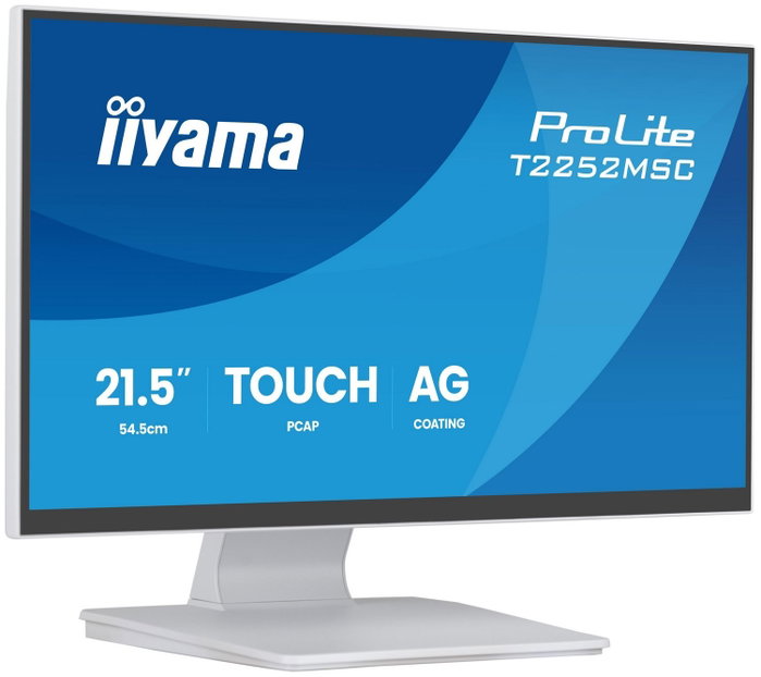 iiyama ProLite T2252MSC-W2AG Monitor Táctil 21.5 pulg Full HD IPS Blanco iiyama ProLite T2252MSC-W2AG Monitor Táctil 21.5 pulg Full HD IPS Blanco