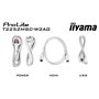 iiyama ProLite T2252MSC-W2AG 54,6 cm/21,5" Full HD IPS 5 ms Touch10pt HDMI DisplayPort USB-Hub Speakers VESA Blanco