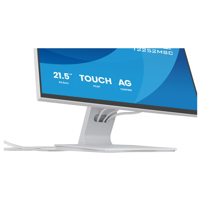 iiyama ProLite T2252MSC-W2AG 54,6 cm/21,5" Full HD IPS 5 ms Touch10pt HDMI DisplayPort USB-Hub Speakers VESA Blanco