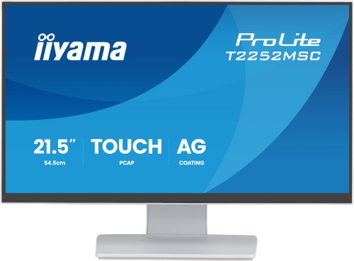 iiyama ProLite T2252MSC-W2AG Monitor Táctil 21.5 pulg Full HD IPS Blanco iiyama ProLite T2252MSC-W2AG Monitor Táctil 21.5 pulg Full HD IPS Blanco