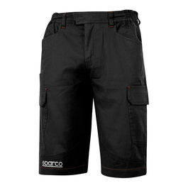 Pantalón corto Sparco Bermuda Cargo Negro