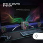 Mars Gaming MS-H21 Altavoces Gaming 2.1 RGB Negro