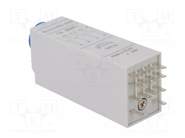 FINDER Relé de tiempo Serie 85 4PDT 24VAC/24VDC FINDER Relé de tiempo Serie 85 4PDT 24VAC/24VDC