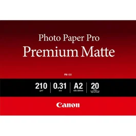 Canon PM-101 Pro Premium Matte A2, 20 hojas, 210 g/m²