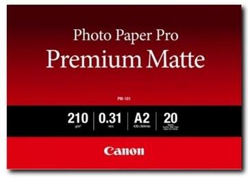 Canon PM-101 Pro Premium Matte A2, 20 hojas, 210 g/m²