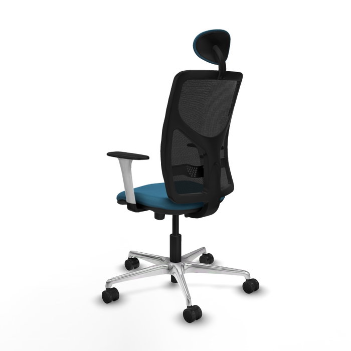 PIQUERAS Y CRESPO Silla de oficina Motilla con mecanismo Sincro/Traslack Verde petróleo PIQUERAS Y CRESPO Silla de oficina Motilla con mecanismo Sincro/Traslack Verde petróleo