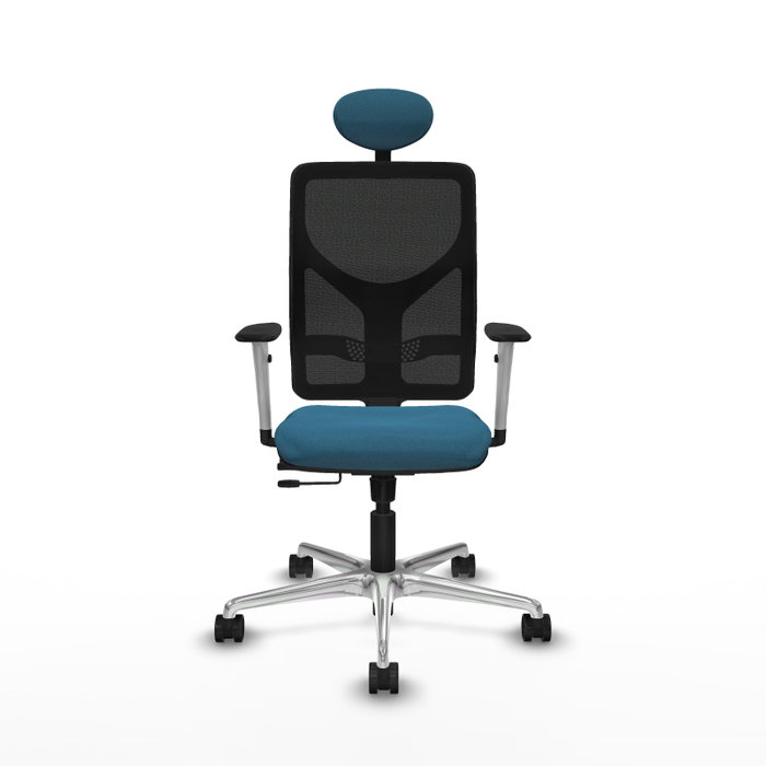PIQUERAS Y CRESPO Silla de oficina Motilla con mecanismo Sincro/Traslack Verde petróleo PIQUERAS Y CRESPO Silla de oficina Motilla con mecanismo Sincro/Traslack Verde petróleo