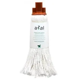 AZAL Fregona Bambú Natural Biodegradable Antibacteriana Absorbente Larga Duración
