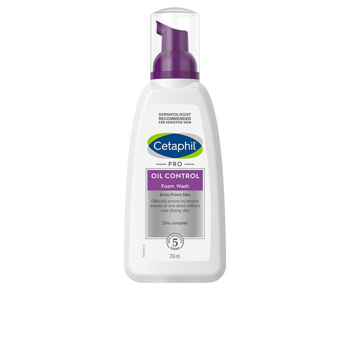Cetaphil PRO OIL CONTROL Espuma Limpiadora Facial para Piel con Tendencia Acneica, Control de Grasa, 236 ml Cetaphil PRO OIL CONTROL Espuma Limpiadora Facial para Piel con Tendencia Acneica, Control de Grasa, 236 ml