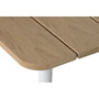 DKD Home Decor Conjunto de Sofá de 4 Piezas en Aluminio y Poliéster Gris Claro