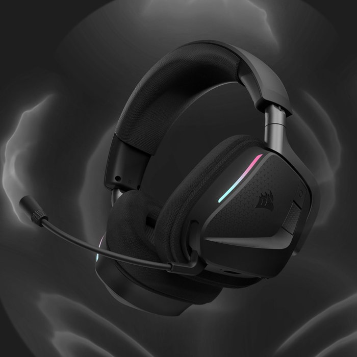 Corsair VOID MAX WL V2 Auriculares Gaming Inalámbricos Negro