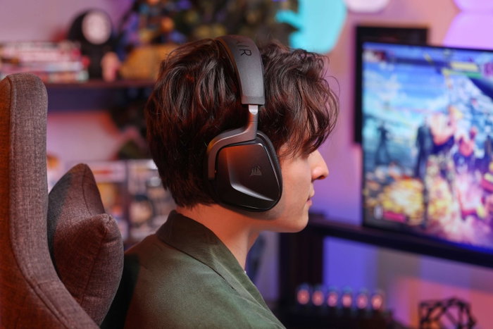 Corsair VOID MAX WL V2 Auriculares Gaming Inalámbricos Negro