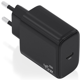 Aisens Cargador GaN 45W USB-C PD3.0 Negro A110-0970