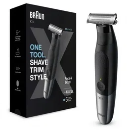 Braun Series X XT5100 Afeitadora y Recortadora Eléctrica Todo en Uno para Hombre, Wet & Dry, Negro