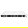 HP Enterprise Aruba Instant On 1960 Switch Gestionado L2+, 48 Puertos Gigabit PoE, 2 Puertos 10G Cobre 2x SFP+, 600W, Montaje Rack 1U - JL977A