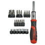 Black+Decker Juego multipuntas con carraca 29 piezas