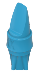 Boquilla Aulós Hybrid para Saxo Alto A3 Azul