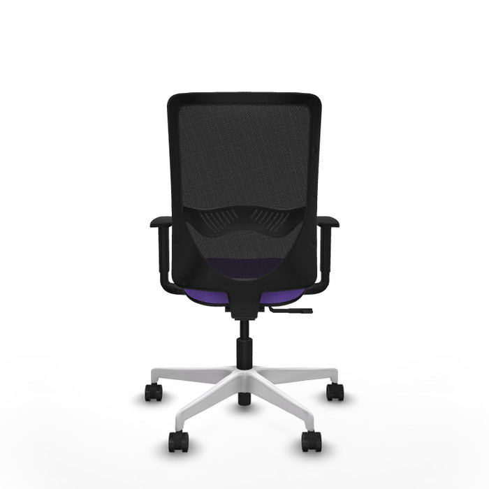 PIQUERAS Y CRESPO Silla de oficina Zulema con mecanismo Sincro, Lila y Negro PIQUERAS Y CRESPO Silla de oficina Zulema con mecanismo Sincro, Lila y Negro