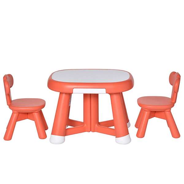 Ociotrends Set de Mesa + Dos Sillas 64*52*45,5 cm Edad Mínima: 2 años