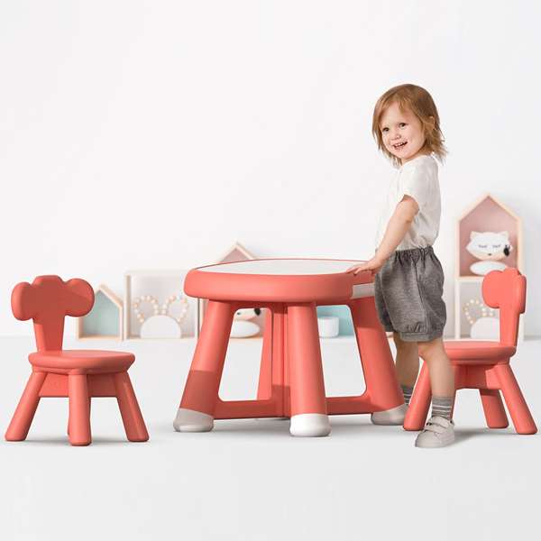 Ociotrends Set de Mesa + Dos Sillas 64*52*45,5 cm Edad Mínima: 2 años