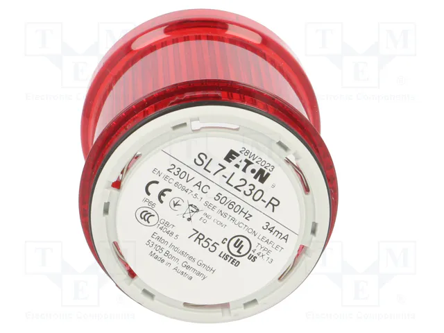 EATON ELECTRIC Señalizador luminoso LED rojo SL7 IP66 EATON ELECTRIC Señalizador luminoso LED rojo SL7 IP66