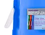 Beautone Carpeta dossier con pinza lateral azul A4, pack de 10