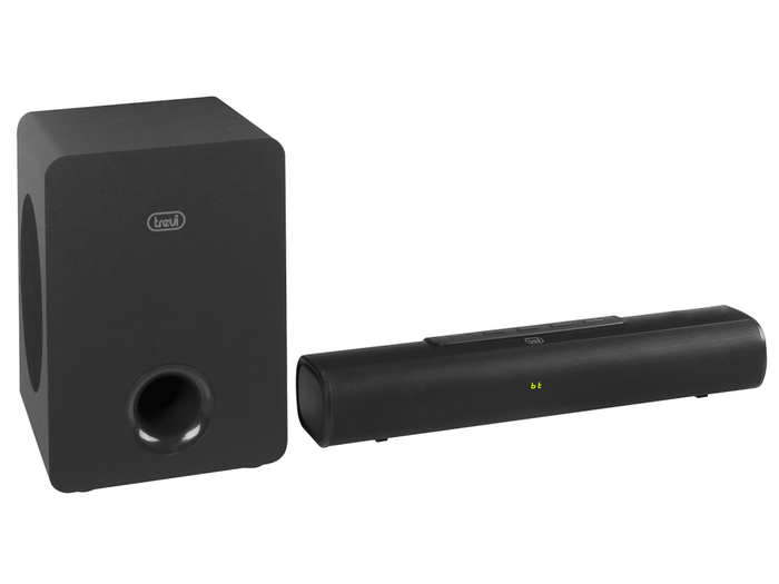 Trevi SB 8380 SW 2.1 Canales 90W Subwoofer 13.3cm Negro Inalámbrico USB