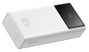 Baseus Star-lord 20000mAh 22.5W Carga Rápida Digital Power Bank Blanco con Cable USB-C 3A 0.3m