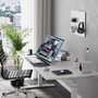 Alogic ASPEKT Omni Fold Stand Mac mini para Monitor de 32 Pulgadas Silver