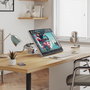 Alogic ASPEKT Omni Fold Stand Mac mini para Monitor de 32 Pulgadas Silver
