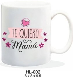 ROYMART Taza con mensaje Te Quiero Mamá