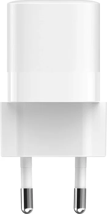 Vision Cargador Rápido USB-C 30W con Adaptador EU Plug - Blanco - 5V/3A, 9V/3A, 12V/2.5A, 15V/2A, 20V/1.5A - Fuente de Alimentación Universal
