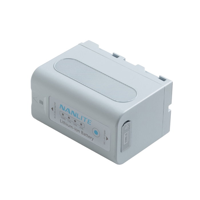 Nanlite BT-NPF750 Batería de iones de litio 5200mAh Mint Blue Nanlite BT-NPF750 Batería de iones de litio 5200mAh Mint Blue