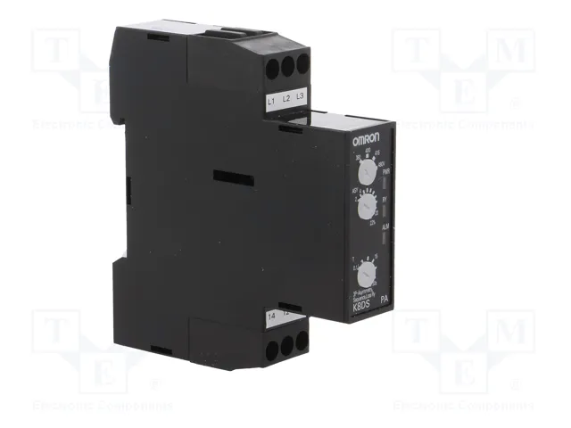 OMRON K8DS-PA2 Relé de monitorización de tensión SPDT