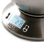 Adler Báscula de cocina digital con bol de 2 l, inoxidable, Ad3134, máx. 5 kg