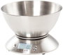 Adler Báscula de cocina digital con bol de 2 l, inoxidable, Ad3134, máx. 5 kg