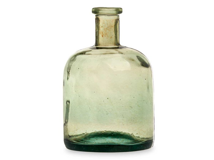 Giftdecor Botella Decorativa Vidrio Ancha Champagne 15 x 24 x 15 cm (Set de 6)