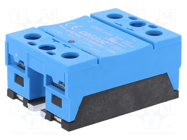 CELDUC SOM02060 Relé de Estado Sólido 20A 5-40VDC CELDUC SOM02060 Relé de Estado Sólido 20A 5-40VDC