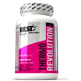 BEST PROTEIN Thermo Revolution 120 Cápsulas - Complemento alimenticio con extractos de plantas y L-tirosina para control de peso, Garcinia Cambogia, Guaraná, Té Verde y Bioperine