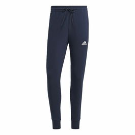 Pantalón Largo Deportivo Adidas M 3S Ft Tc Negro Azul oscuro Hombre