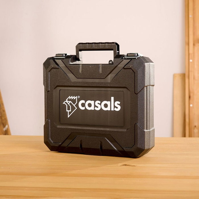 Casals Kit Taladro Atornillador 12V Csc1205bc con Maletín y Accesorios Casals Kit Taladro Atornillador 12V Csc1205bc con Maletín y Accesorios