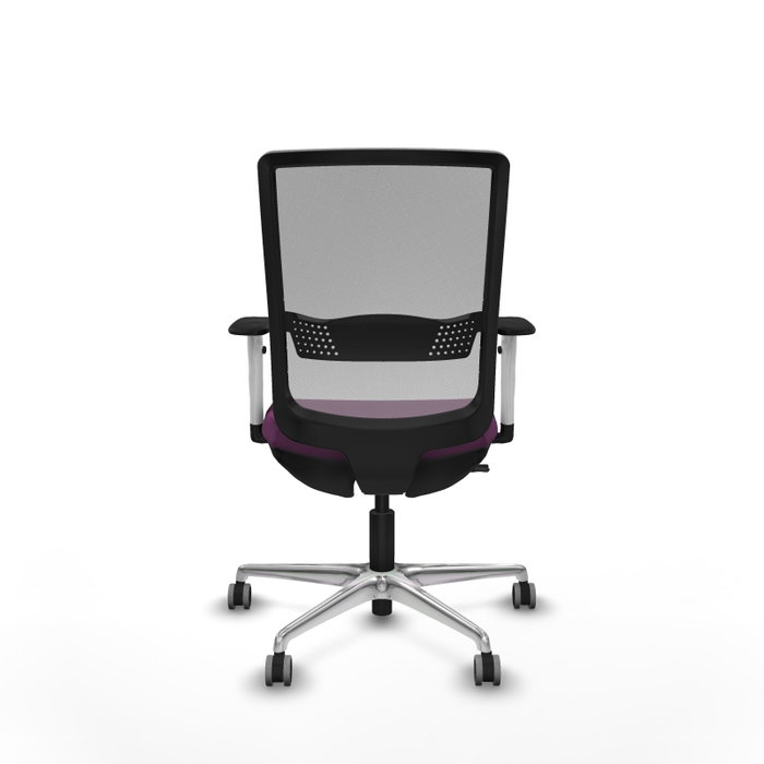 PIQUERAS Y CRESPO Silla de oficina Haches Morado y Gris PIQUERAS Y CRESPO Silla de oficina Haches Morado y Gris