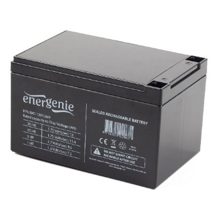 GEMBIRD BAT-12V12AH Batería para sistema UPS 12 V 12 Ah