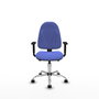 PIQUERAS Y CRESPO Silla de oficina Algarra Azul claro